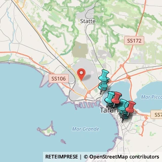 Mappa Via Appia SS km 648, 74121 Taranto TA, Italia (5.0745)