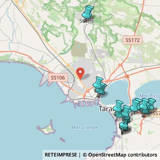 Mappa Via Appia SS km 648, 74121 Taranto TA, Italia (6.889)