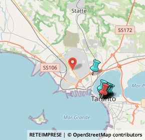 Mappa Via Appia SS km 648, 74121 Taranto TA, Italia (4.64333)