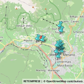 Mappa Strada Vecchia, 39022 Lagundo BZ, Italia (1.68417)
