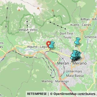 Mappa Strada Vecchia, 39022 Lagundo BZ, Italia (2.22455)
