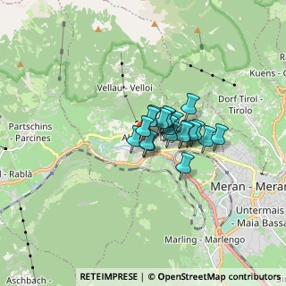 Mappa Via Mercato, 39022 Lagundo BZ, Italia (0.875)