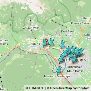 Mappa Via Etzenricht, 39022 Lagundo BZ, Italia (2.31588)