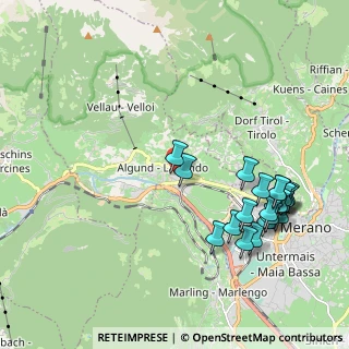 Mappa Via Etzenricht, 39022 Lagundo BZ, Italia (2.253)