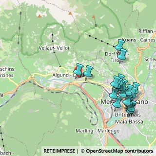 Mappa Via Etzenricht, 39022 Lagundo BZ, Italia (2.4565)