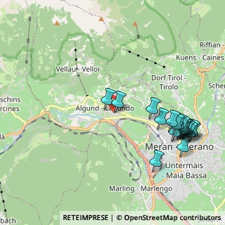 Mappa Via Etzenricht, 39022 Lagundo BZ, Italia (2.348)