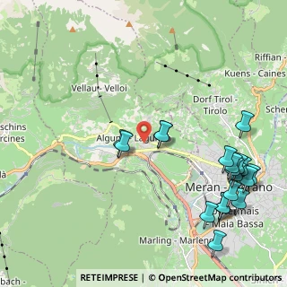 Mappa Via Etzenricht, 39022 Lagundo BZ, Italia (2.587)