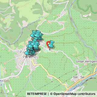 Mappa Via Zehent, 39020 Parcines BZ, Italia (0.34583)
