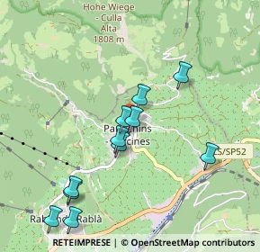 Mappa CAP, 39020 Parcines BZ, Italia (0.94455)