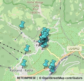 Mappa CAP, 39020 Parcines BZ, Italia (0.585)