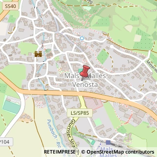 Mappa Via Stazione, 31, 39024 Malles Venosta, Bolzano (Trentino-Alto Adige)