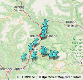 Mappa Via Alfred Ammon, 39042 Bressanone BZ, Italia (11.44)