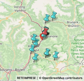 Mappa Via Alfred Ammon, 39042 Bressanone BZ, Italia (8.49438)