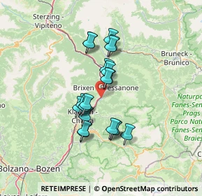 Mappa Via Alfred Ammon, 39042 Bressanone BZ, Italia (10.542)