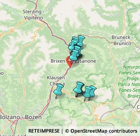 Mappa Via Alfred Ammon, 39042 Bressanone BZ, Italia (8.26563)