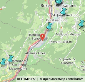 Mappa Via Alfred Ammon, 39042 Bressanone BZ, Italia (3.29583)