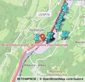 Mappa Al Prà Ziggler, 39042 Bressanone BZ, Italia (0.7455)