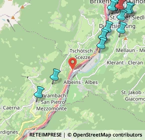 Mappa Via Statale, 39042 Bressanone BZ, Italia (3.258)