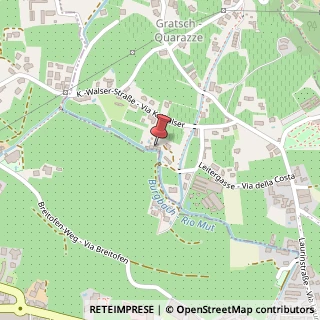 Mappa Via della Costa, 22, 39012 Merano, Bolzano (Trentino-Alto Adige)