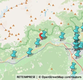 Mappa Via, 39020 Parcines BZ, Italia (6.3055)