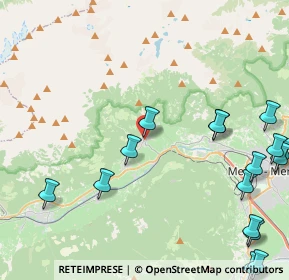 Mappa Via, 39020 Parcines BZ, Italia (6.21947)