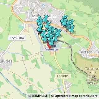 Mappa Glurnserstrasse, 39024 Malles Venosta BZ, Italia (0.35714)