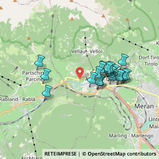 Mappa Plars di Mezzo, 39022 Lagundo BZ, Italia (1.6075)