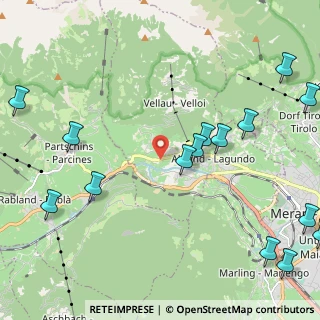 Mappa Plars di Mezzo, 39022 Lagundo BZ, Italia (2.892)