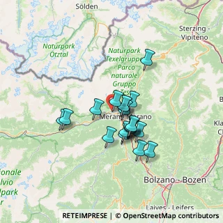 Mappa Plars di Mezzo, 39022 Lagundo BZ, Italia (9.94053)