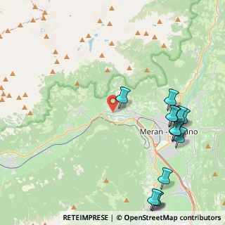 Mappa Plars di Mezzo, 39022 Lagundo BZ, Italia (5.35)
