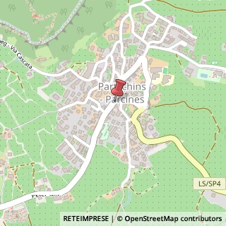 Mappa Via Peter Mitterhofer, 1, 39020 Parcines BZ, Italia, 39020 Parcines, Bolzano (Trentino-Alto Adige)