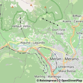 Mappa Lagundo