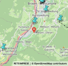 Mappa Galleria Bressanone Brixen, 39042 Bressanone BZ, Italia (3.27417)