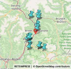 Mappa Galleria Bressanone Brixen, 39042 Bressanone BZ, Italia (10.6195)