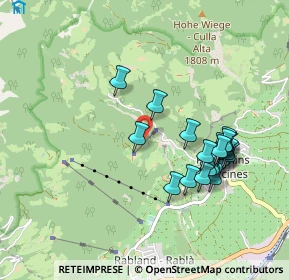 Mappa Via Cascata, 39020 Parcines BZ, Italia (0.89524)