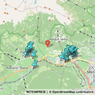 Mappa Oberplars, 39022 Lagundo BZ, Italia (1.9955)