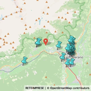 Mappa Oberplars, 39022 Lagundo BZ, Italia (4.37789)