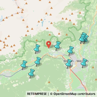 Mappa Oberplars, 39022 Lagundo BZ, Italia (4.76818)