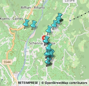 Mappa Riffianerweg, 39017 Scena BZ, Italia (0.7545)