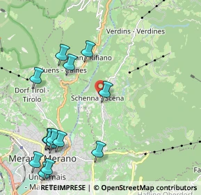 Mappa Riffianerweg, 39017 Scena BZ, Italia (2.55929)