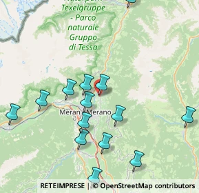 Mappa Riffianerweg, 39017 Scena BZ, Italia (8.52286)