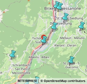 Mappa Localita' La Mara, 39042 Bressanone BZ, Italia (2.97083)