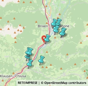 Mappa Localita' La Mara, 39042 Bressanone BZ, Italia (3.21167)