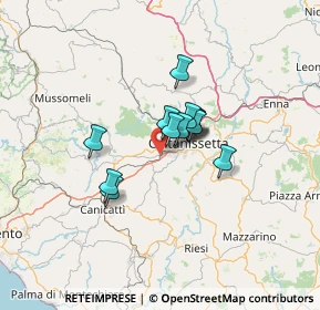 Mappa Zona Industriale San Cataldo, 93100 Caltanissetta CL, Italia (9.19)