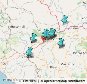 Mappa Zona Industriale San Cataldo, 93100 Caltanissetta CL, Italia (9.79706)