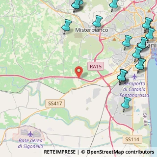 Mappa S.s 192 km 78+800, 95045 Misterbianco CT, Italia (7.5315)