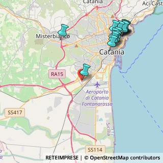 Mappa Via Gelso Bianco - Centro Commerciale Porte di Catania Primo piano, 95121 Catania CT, Italia (5.94625)