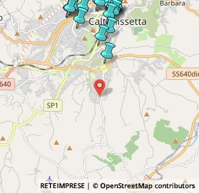 Mappa Zona Industriale Caltanissetta - C.da Calderaro presso Tipografia Paruzzo, 93100 Caltanissetta CL, Italia (3.3495)