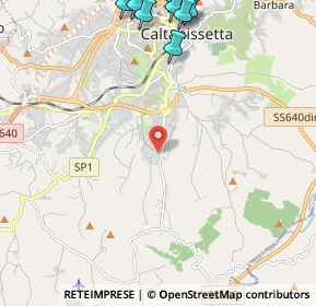 Mappa Zona Industriale Caltanissetta - C.da Calderaro presso Tipografia Paruzzo, 93100 Caltanissetta CL, Italia (3.62182)