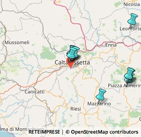 Mappa Zona Industriale Caltanissetta - C.da Calderaro presso Tipografia Paruzzo, 93100 Caltanissetta CL, Italia (16.2225)